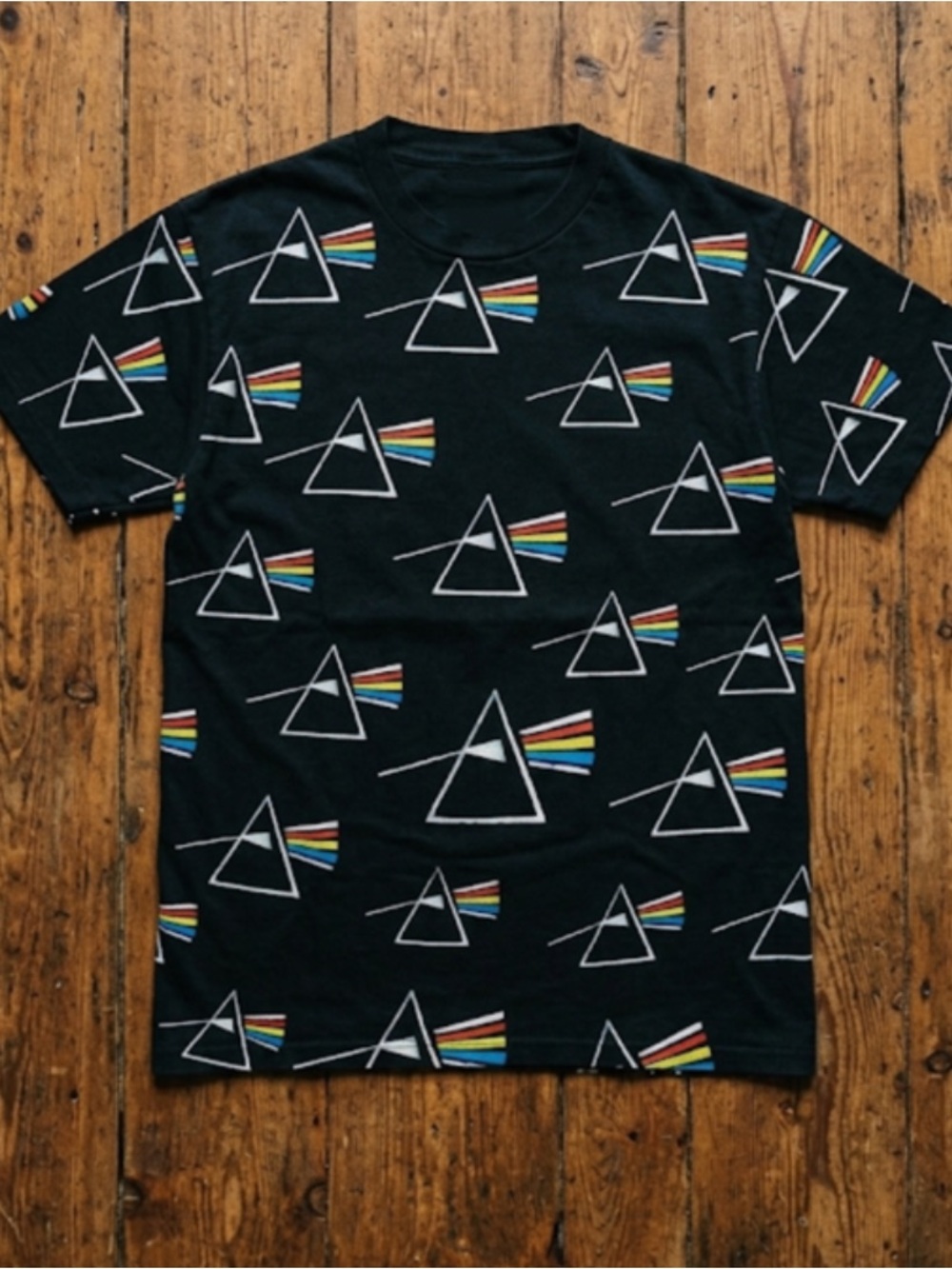 Pink Floyd dark side of the Moon AOP Shirt Men’s Size Large